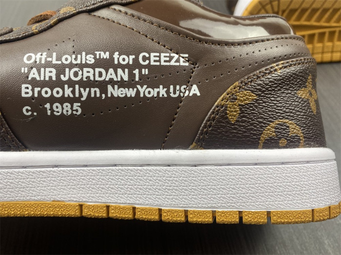 air jordan 1 x off-L**is aj1 ow low