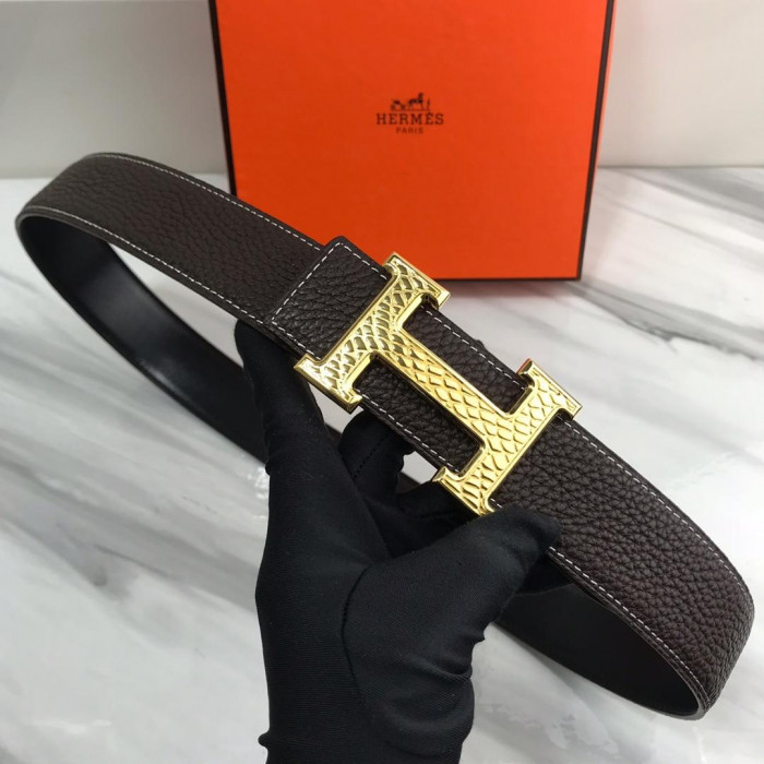 H**mes belt-3.8 cm